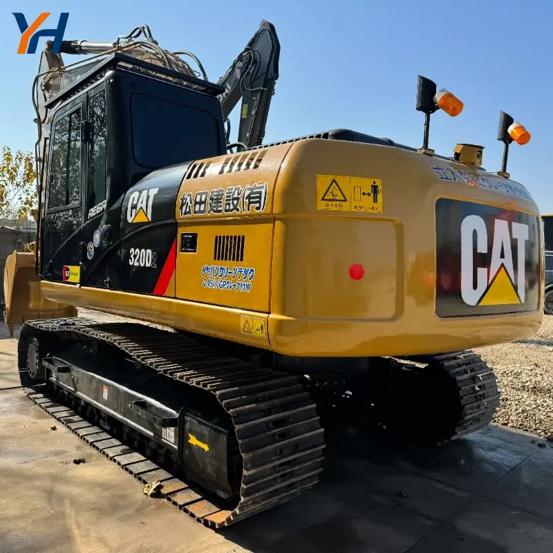 Best Selling Model Used Caterpillar 320D Medium Crawler Digger Construction Solution