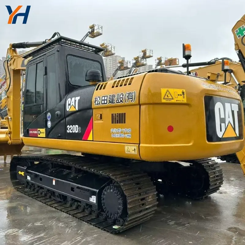 Cheap Price Used Caterpillar 320D Hydraulic Excavator Construction Machine Global Supply