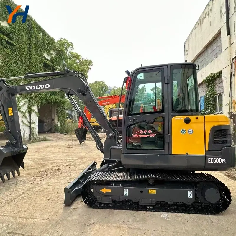 Compact Hot Sale Used Volvo 60 Mini Crawler Excavator Global Supplier Solution