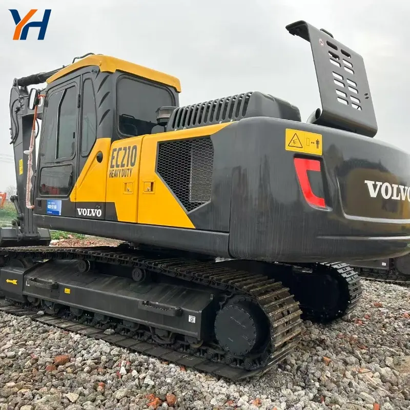 Durable Powerful Used Volvo 210 Midi Crawler Excavator Construction Equipment Supplier
