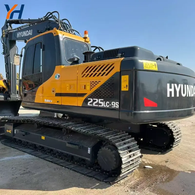 Durable Used Hyundai 225 Crawler Digger Engineering Machinery Competitive Price Offer