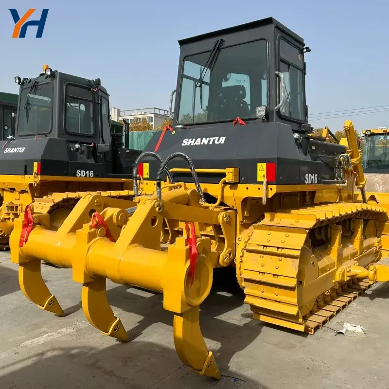 Good Condition Used Shantui SD16 Durable Bulldozer Equipment