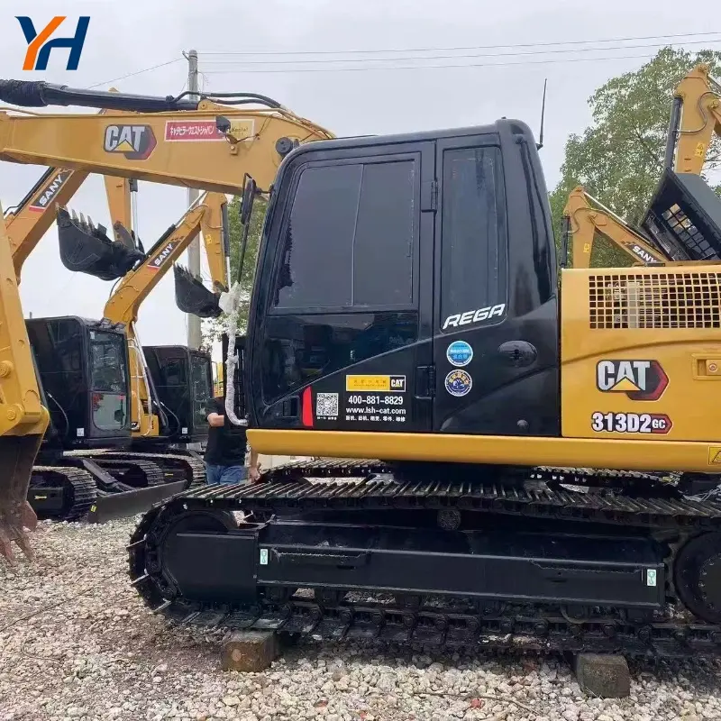 High Performance Used Caterpillar 313D Midi Crawler Excavator Equipment Solution