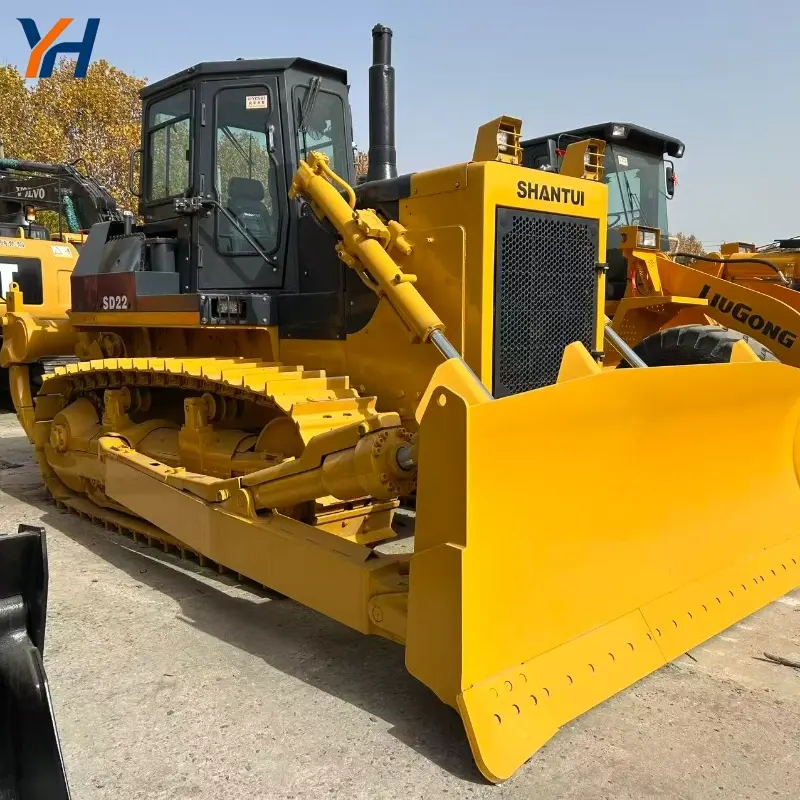 High cost performance Used Shantui SD22 Durable Heavy Bulldozer