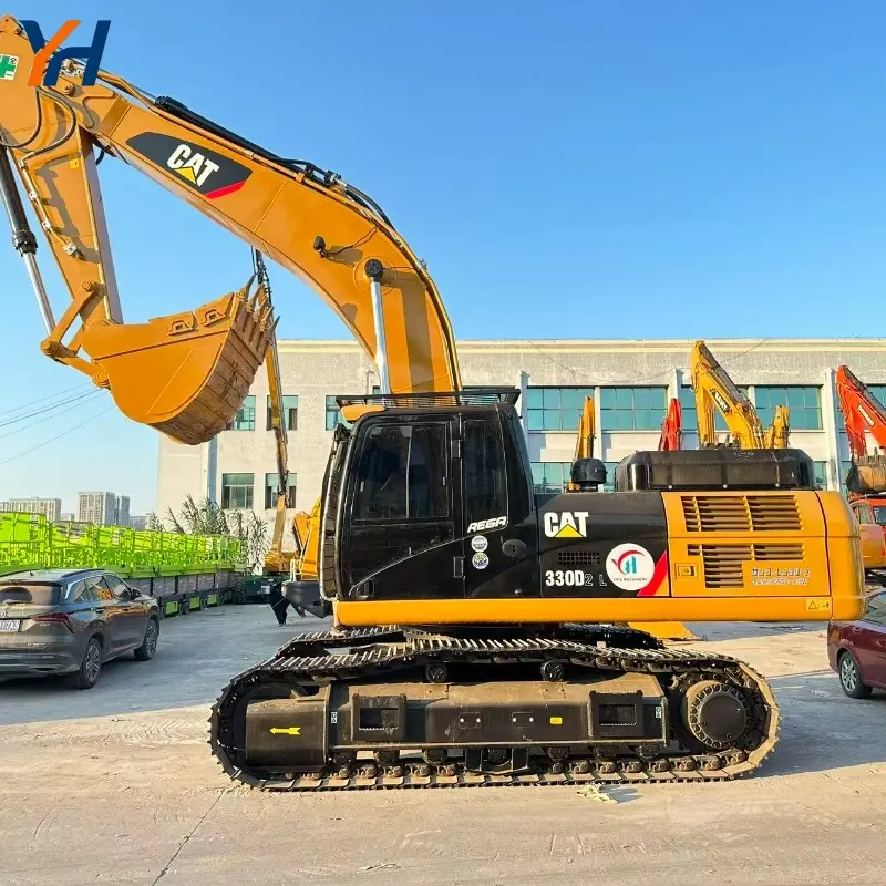 Hot Sale Used CAT 330 Large Crawler Excavator Mining Machinery Global Solution