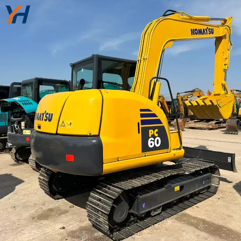 Nice Condition Used Komatsu PC60-8 Compact Excavator Good Performance For Sale