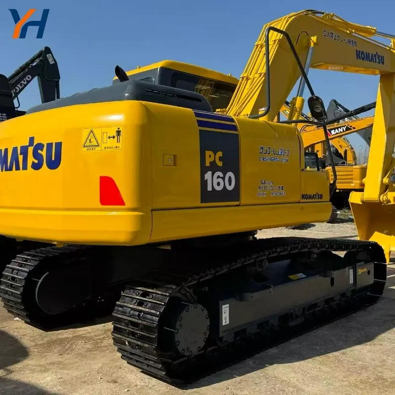 Original Used Komatsu PC160 Tracked Excavator Good Condition Low Hours Offer
