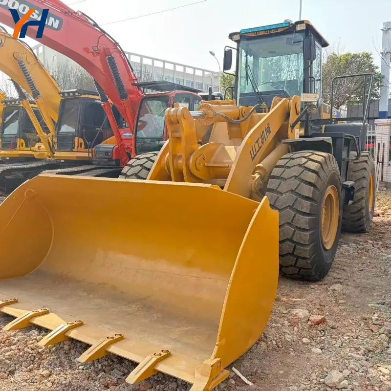 Original Used SEM 655D Hydraulic Wheel Loader Construction Equipment