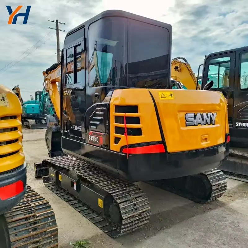 Second-hand SANY 55 Durable Construction Equipment Competitive Price Supplier Exporter