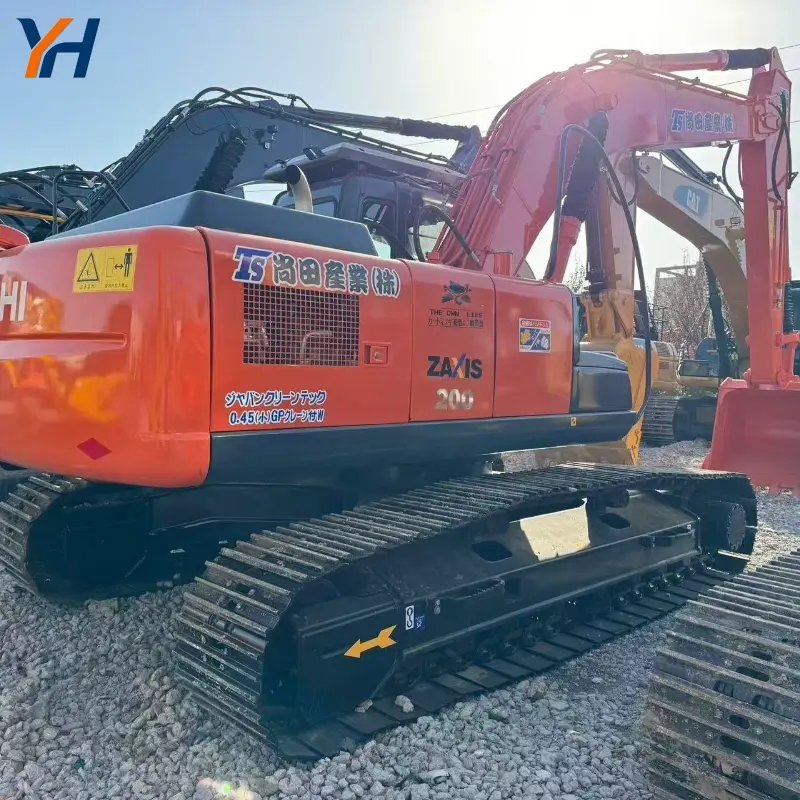 Used Hitachi 200 Hydraulic Crawler Excavator Good Condition Competitive Price For Sale