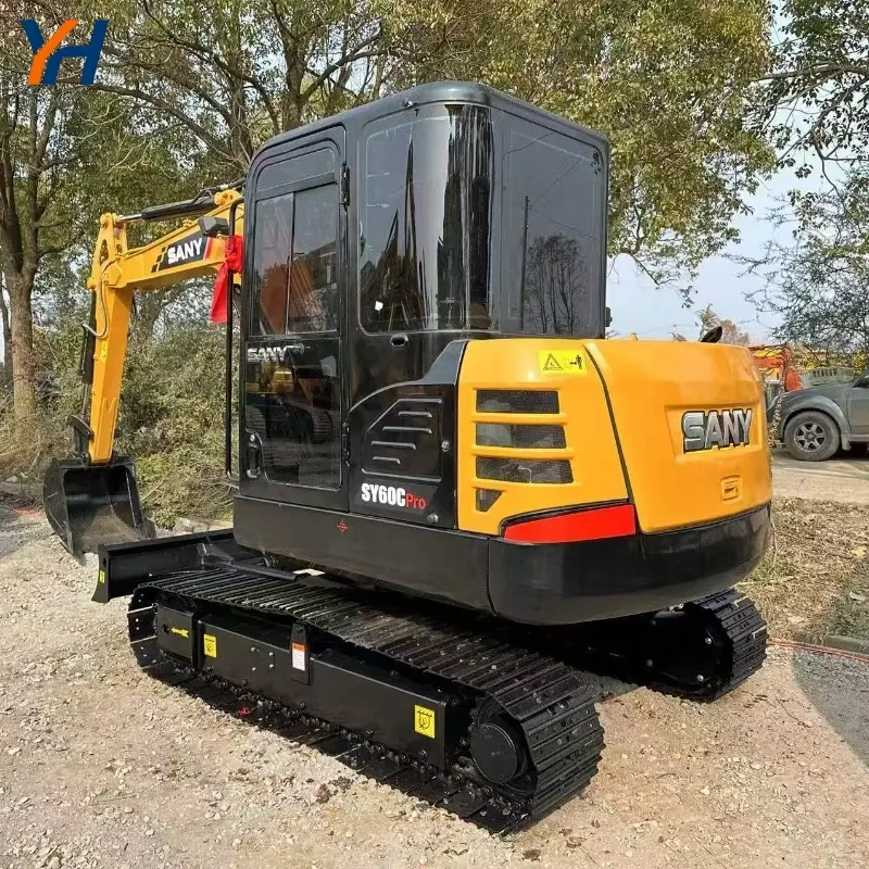 Used SANY 60 Hydraulic Crawler Excavator Good Condition Competitive Price For Sale