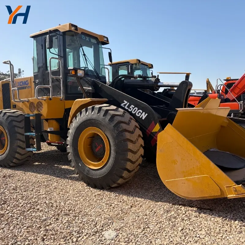 Used XCMG 50 Loader Good Condition Low Price Construction Equipment For Sale