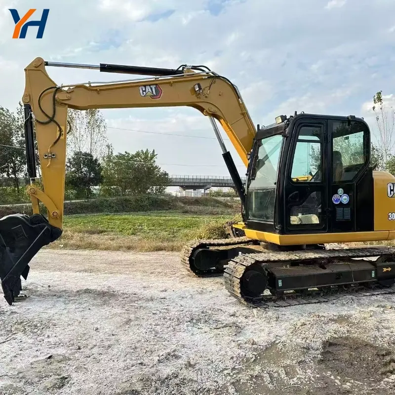 Versatile Efficient Used Caterpillar 308E2 Small Backhoe for Sale Global Supplier